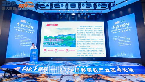 向新而行 聚质赋能 钢铁中国行 邯郸钢铁产业高峰论坛成功举办